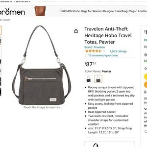 Travelon Anti-theft travel purse